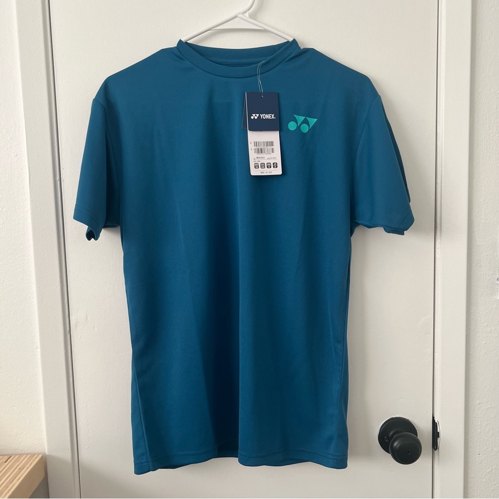 Yonex Unisex T-Shirt YM0045EX in Blue Green